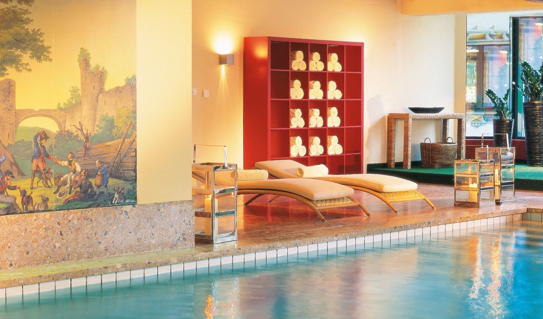 heated indoor pool