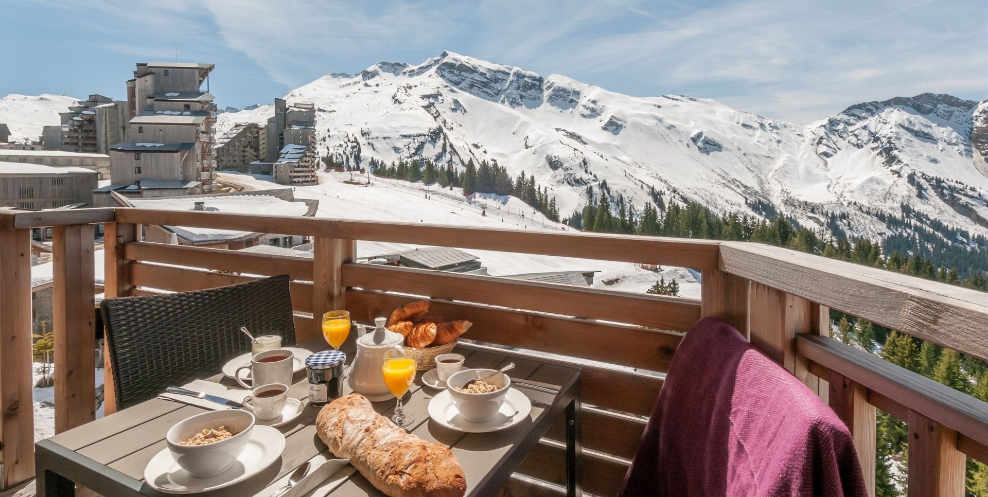 Breakfast view