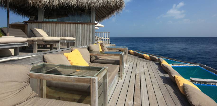 The Bar-a-bara over water bar