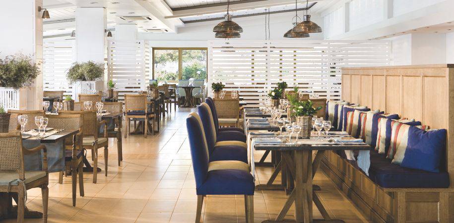The Olympos restaurant