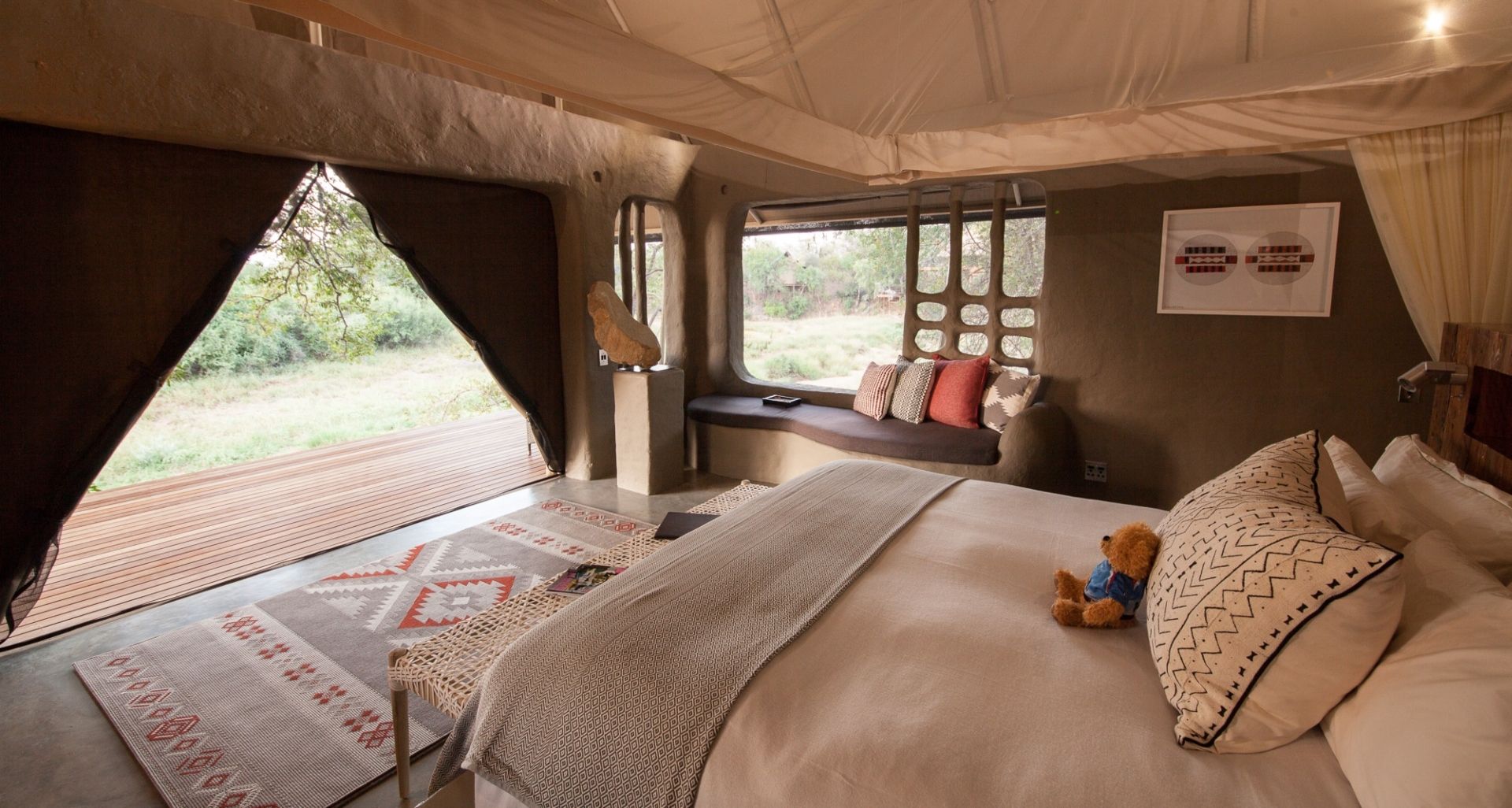 Luxurious tents