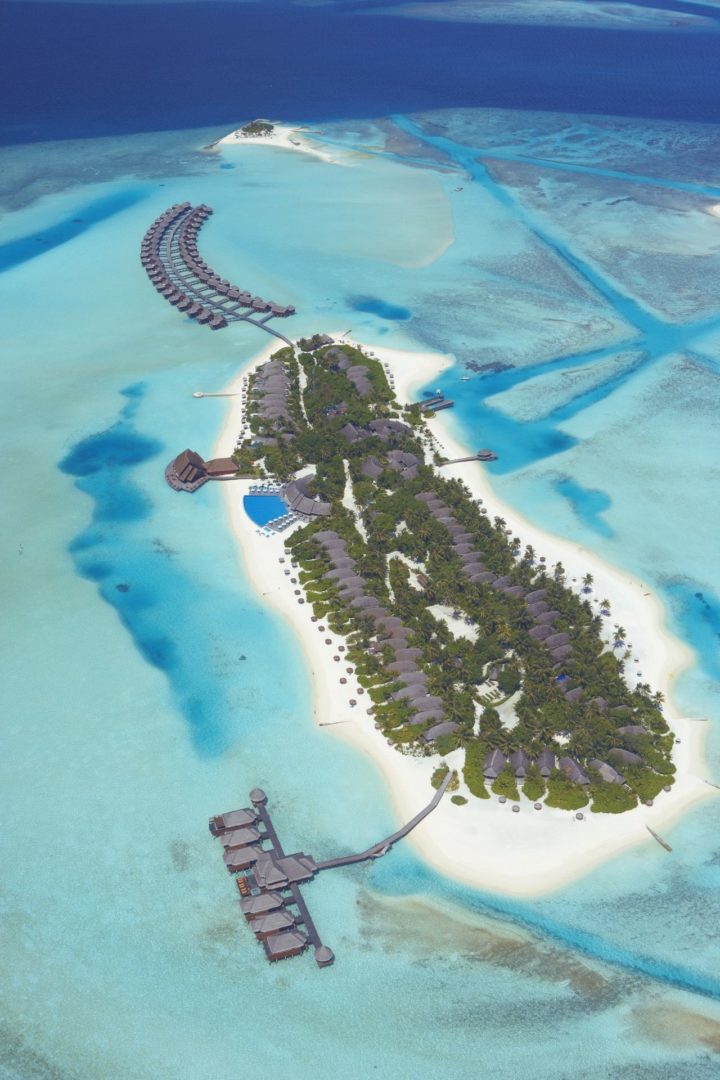 Anantara Dhigu Resort Spa Aerial