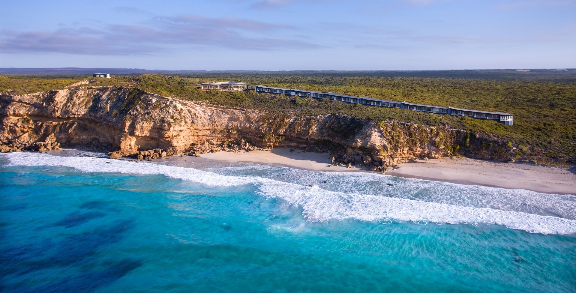 Southern Ocean Lodge Aerial
