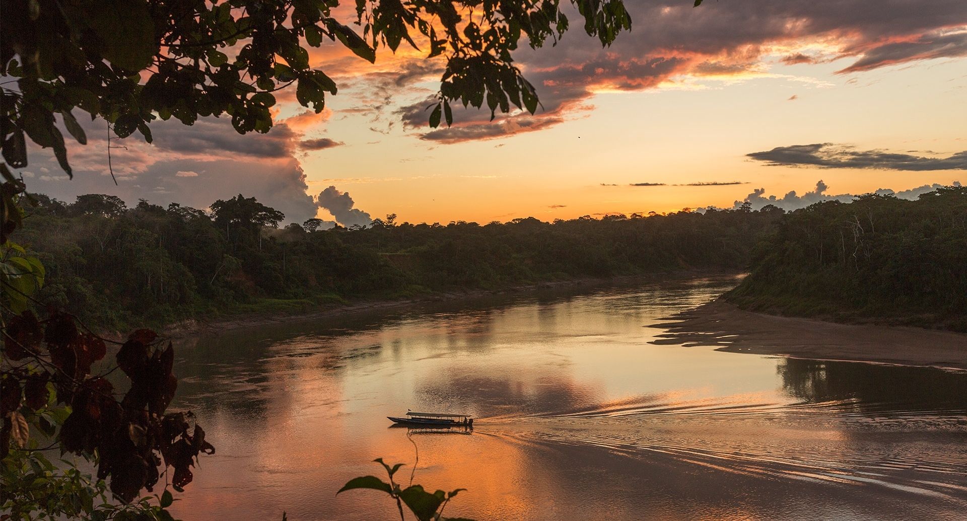 Sunset cruises on the river